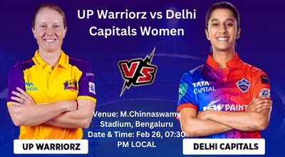 UP Warriorz vs Delhi Capitals Women, 4th Match 2024, Pitch Report, Weather, Dream 11 Prediction 